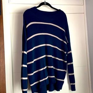 Navy oversized American Eagle Sweater